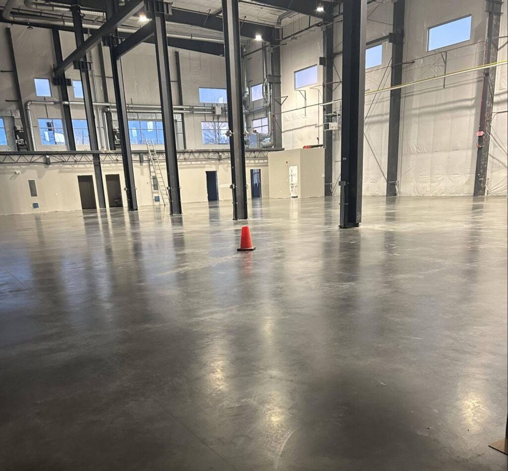 warehouse storage facility empty