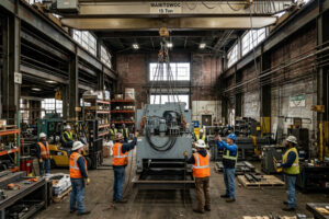 industrial rigging warehouse New England
